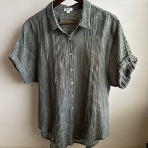 Dylan Short Sleeve Cotton Button Down